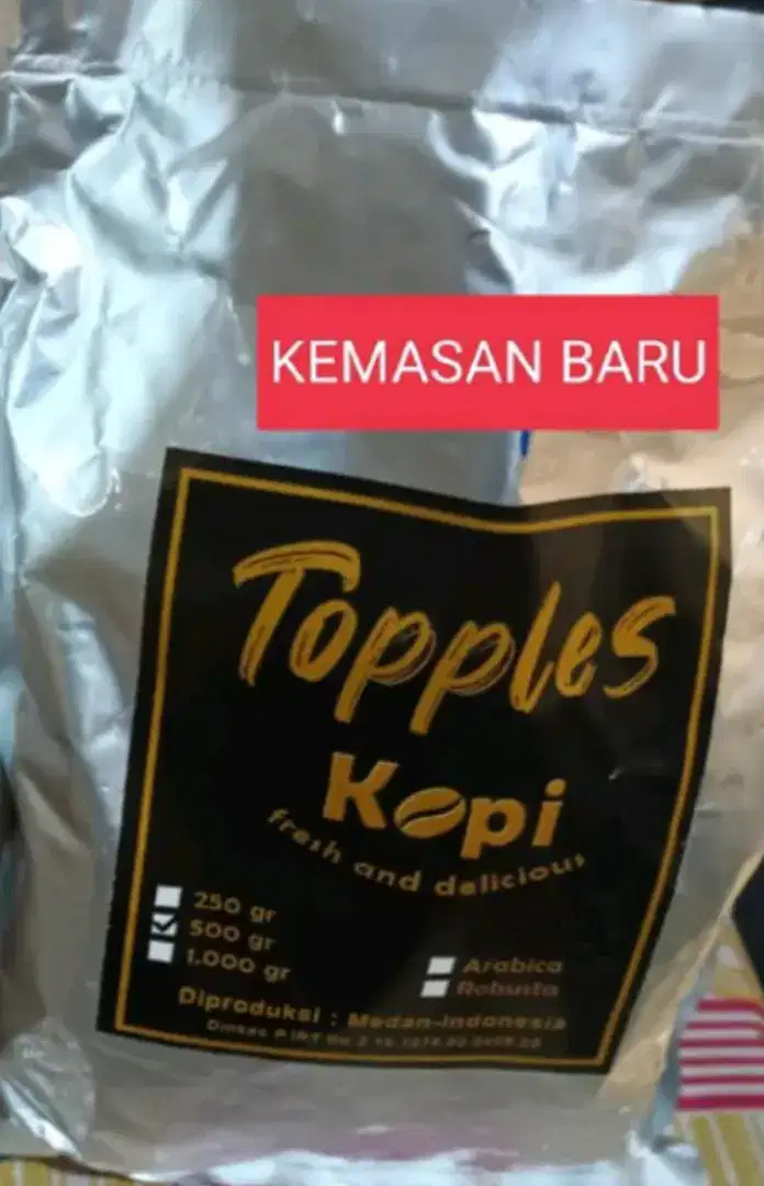 Kopi BUBUK TOPPLES KOPI SIDIKALANG