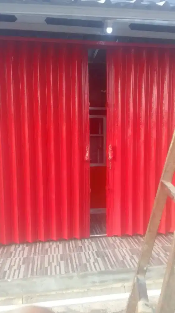 Pintu polding gate dan rolling door