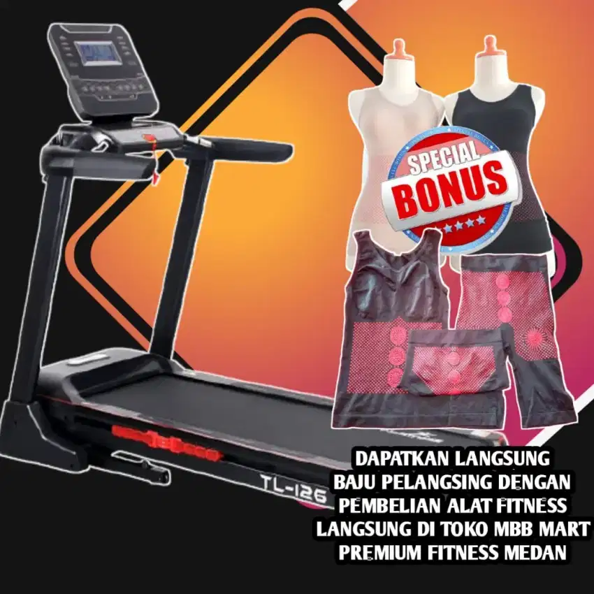 ALAT FITNESS TREADMILL ELEKTRIK TL 126 AC