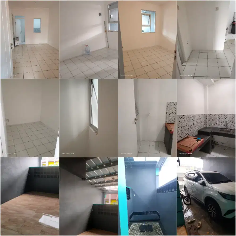 Di Kontrakan Rumah minimalis, Bangunan Baru, tempat nyaman dan sejuk