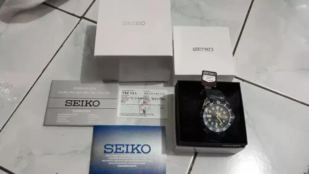 SEIKO 5 Monster SRP605K2