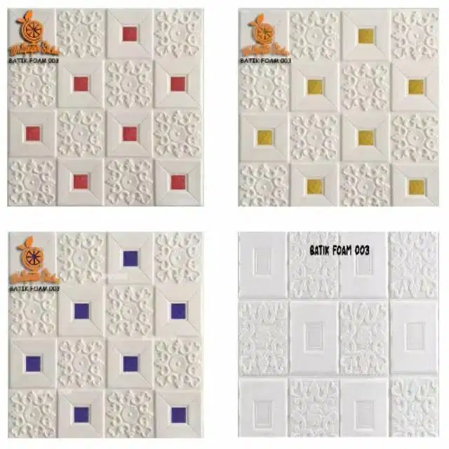 PROMO CUCI GUDANG! TERMURAH Wall Sticker Batik Modern Foam