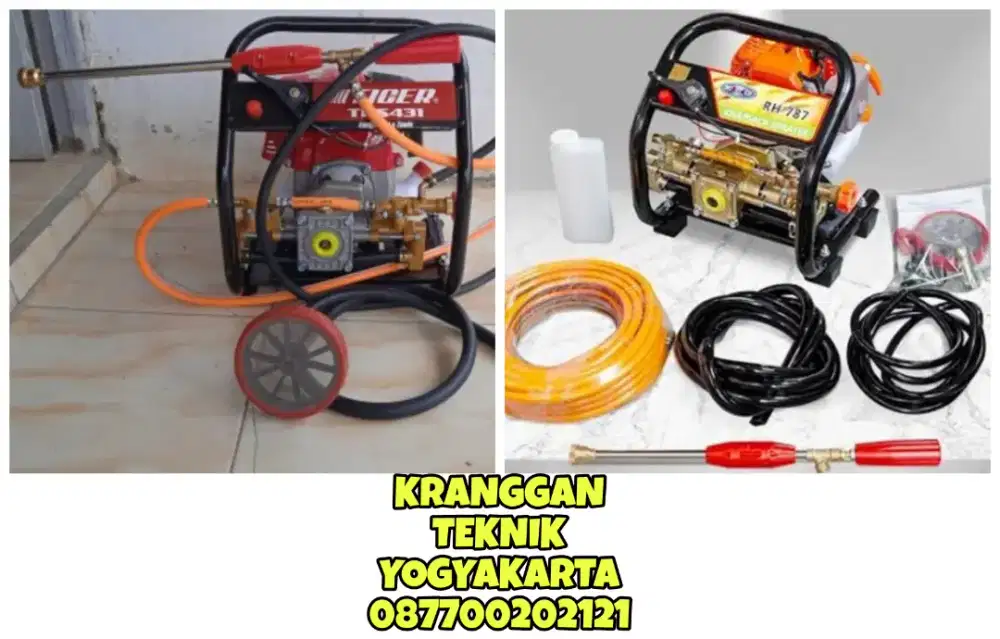 (KRANGGAN TEKNIK)mesin semprot air utk pertanian sprayer portable