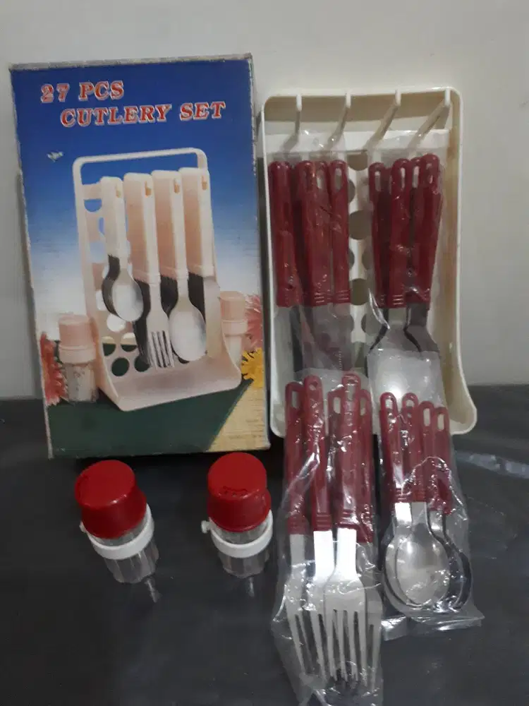 27 pcs Cutlery Set (P-190), Stainless Steel, Peralatan Makan