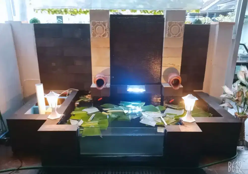 Kolam koi godong pisang