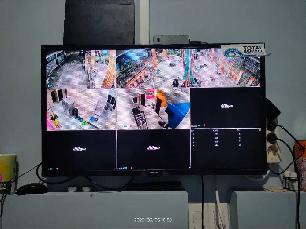 Paket CCTV Dahua Audio Merekam Suara