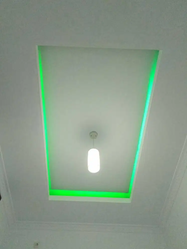 Kontraktor plafon gypsum RATA bebas GELOMBANG