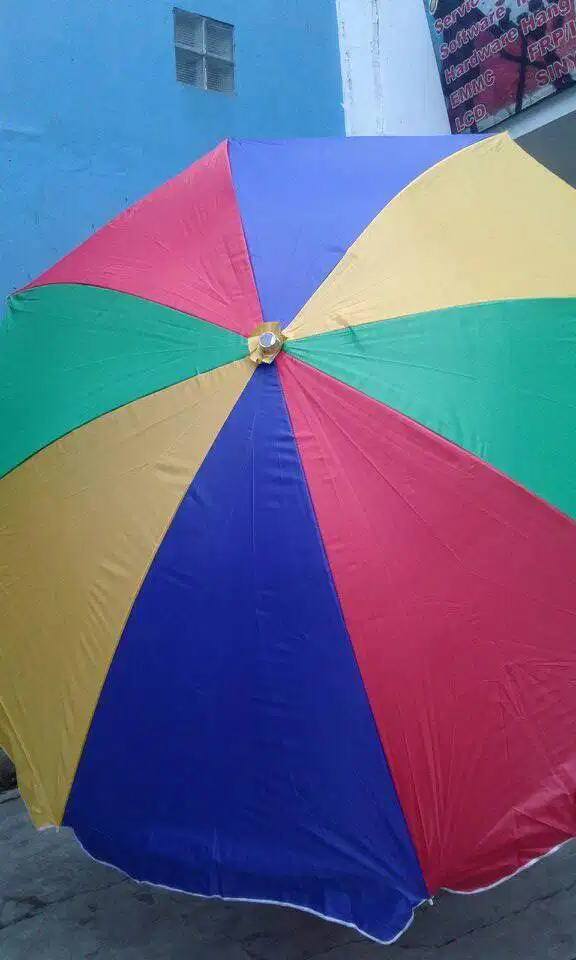 Payung tenda jumbo diameter 300cm tebal dan awet