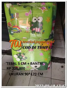 KASUR LIPAT BANTAL KASUR LIPAT KARAKTER KASUR MURAH SIAP ANTAR