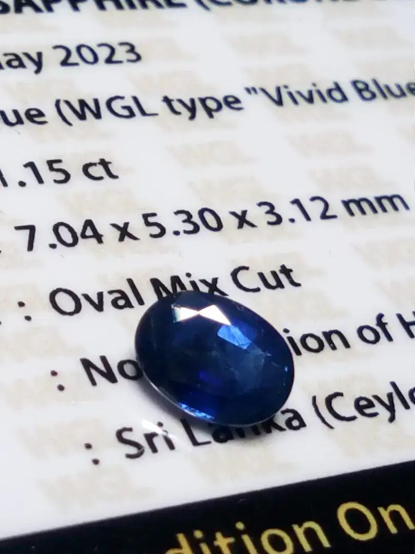 BLUE SAFIR CEYLON