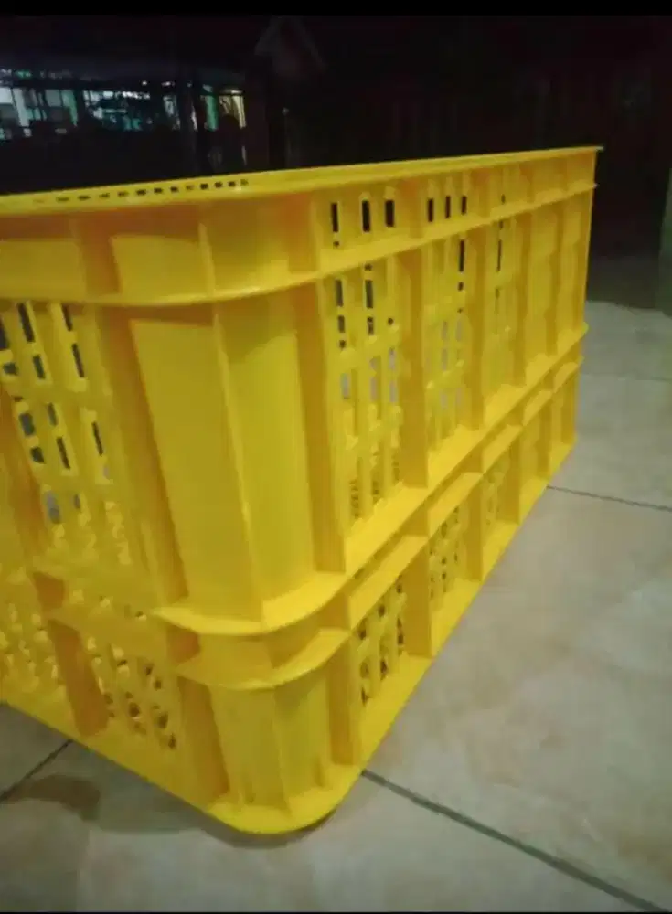 INDUSTRIAL BASKET LARGE YELLOW COLOR,MINIMAL ORDER 108PCS
