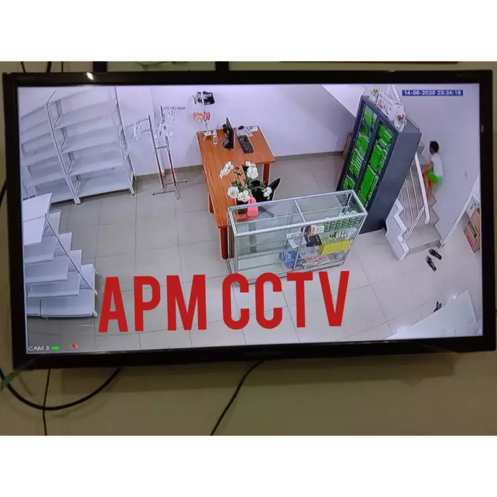 Cctv 4 kamera plus pasang di tempat