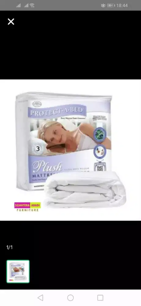 matras protector Protect A Bed Plush