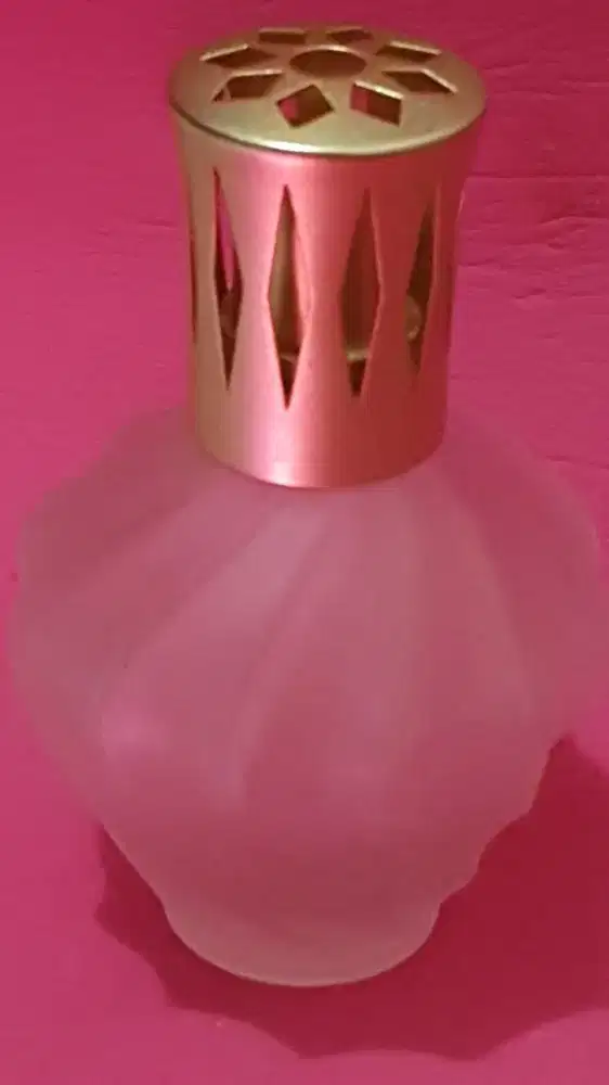 Lampe Beeger Lamp Torsadèe Rose