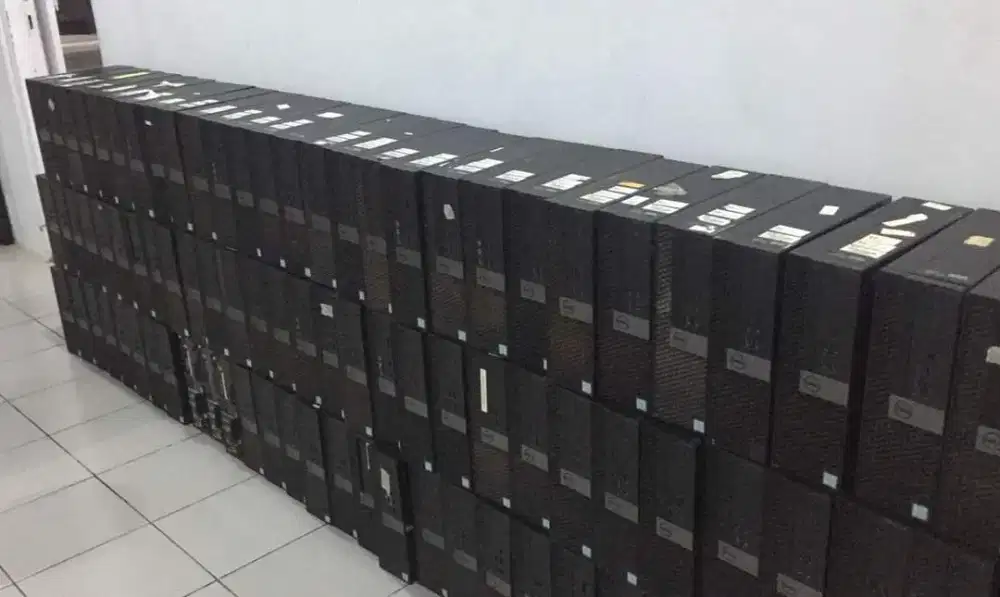 membeli komputer bekas kantor satuan dan borongan