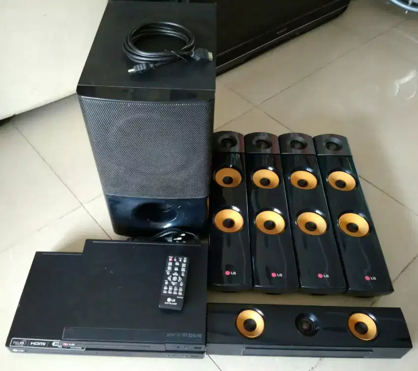 Home Theater dan Speaker LG (DH-6330) Full set