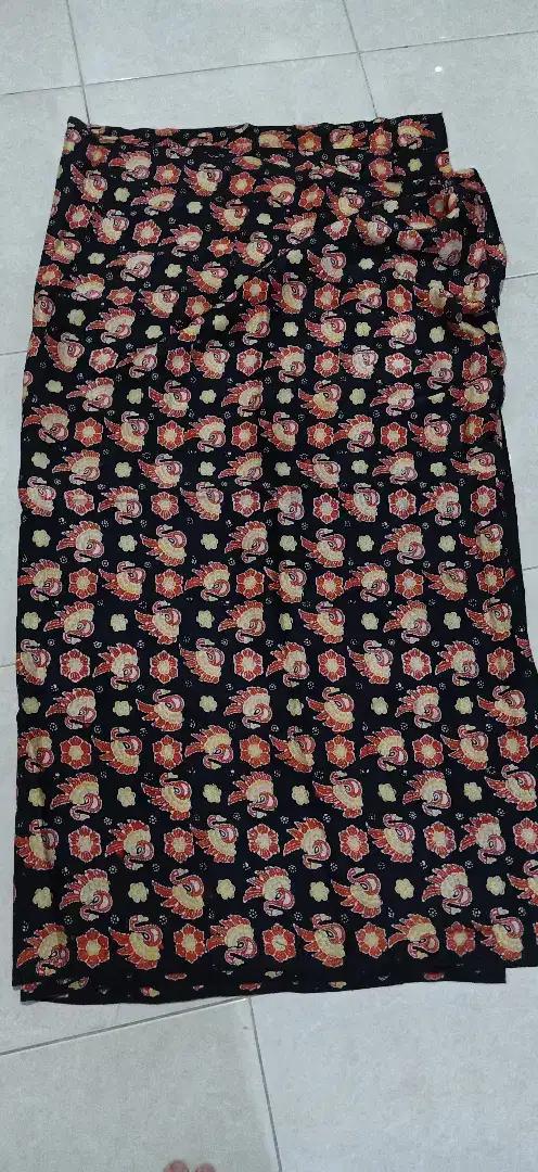 Kain batik halus untuk baju kemeja pria wanita panjang 2,5m lebar 1,1m