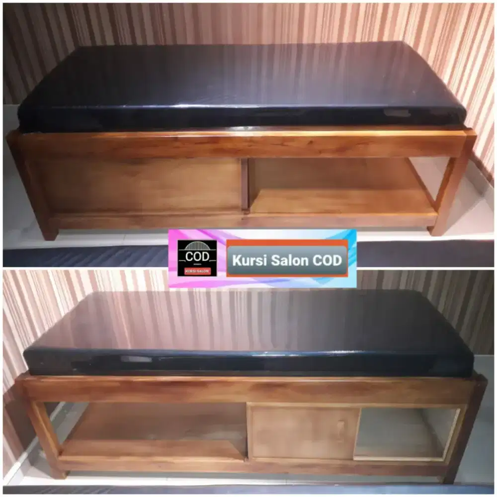 Bed ranjang facial refleksi kayu salon dll. Bisa COD. Cakung