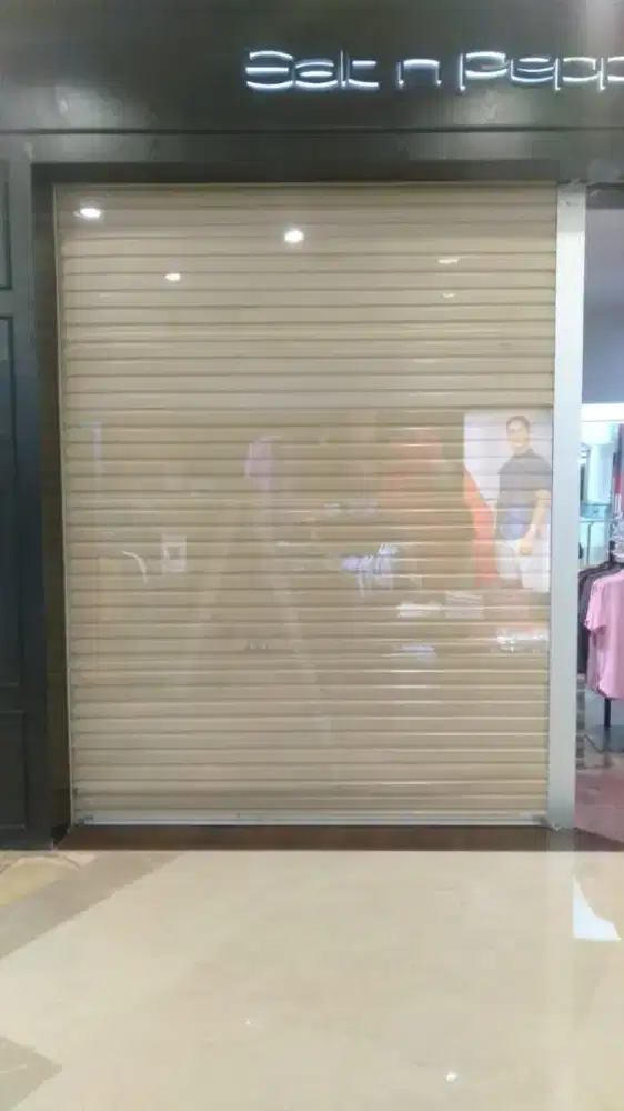 Perbaikan rolling door mall Gandaria Kebayoran Lama
