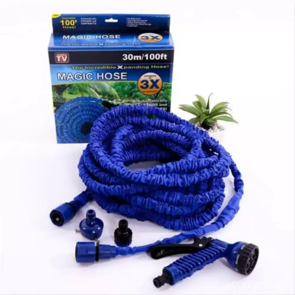 Selang magic hose 30 meter 30 m 30m 30meter 100ft untuk taman dirumah.