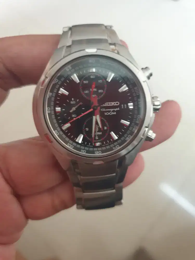 Seiko cronograp 100 m