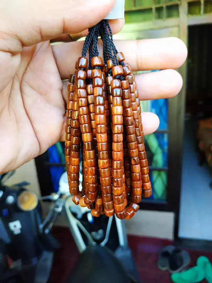 Gelang kokka kaukah 33 butir (coklat)