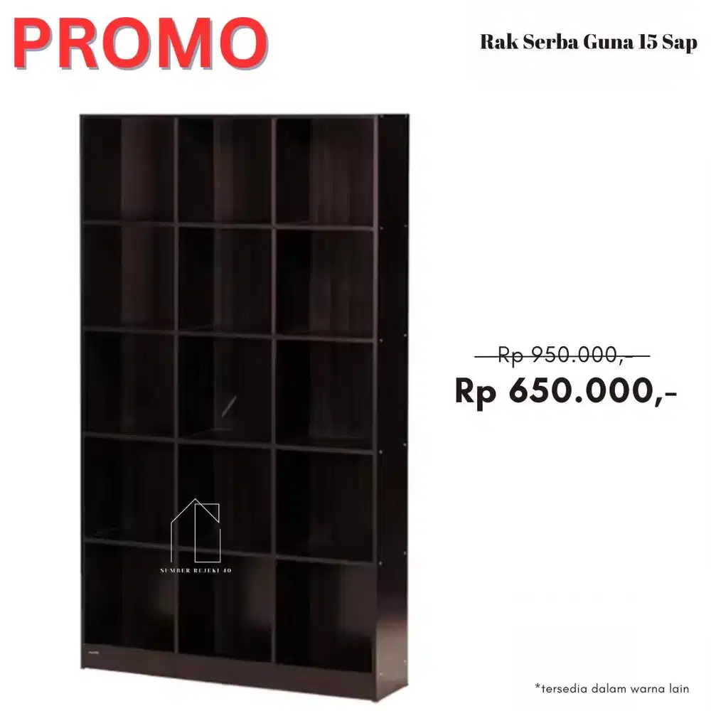 Rak Serba Guna / Lemari Serba Guna / Rak Laundry Sap 15