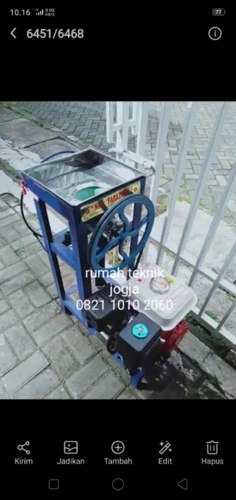 (RUMAH TEKNIK JOGJA)Mesin serbaguna utk cetak pelet, giling bumbu dll