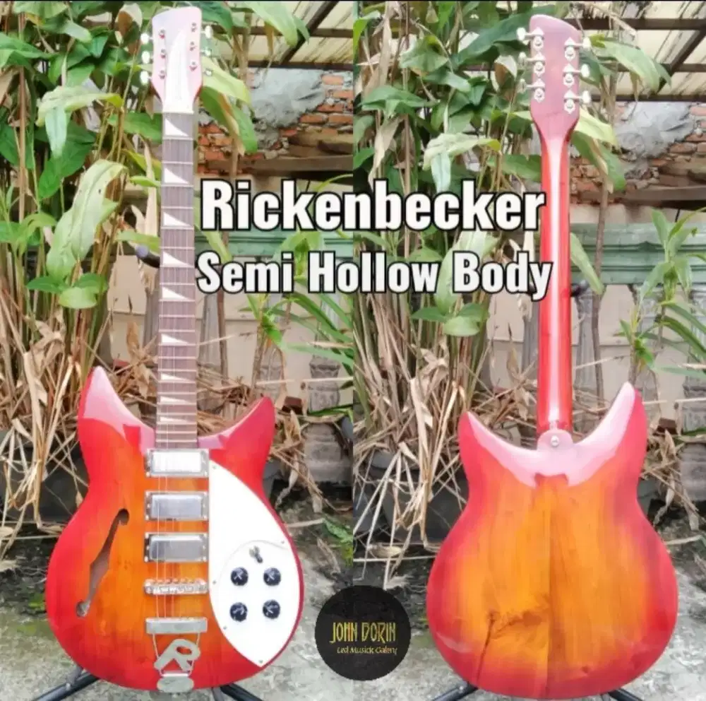 Gitar Rickenbecker semi Hollow Body