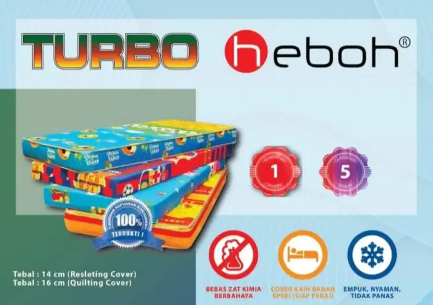 Kasur Busa Murah / Turbo / Garansi 1 Tahun