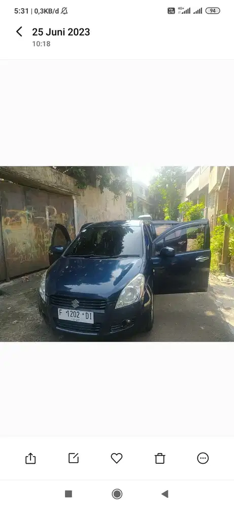 Suzuki Splash 2012 Bensin