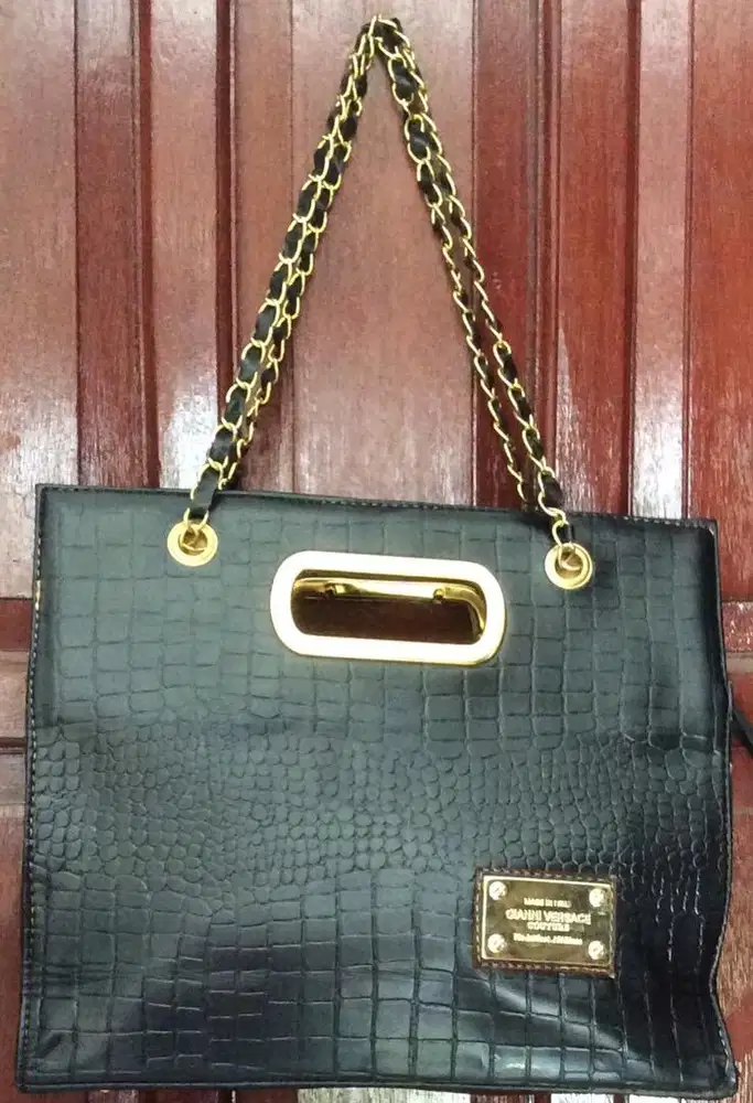 Tas Croco Hitam