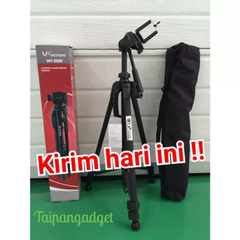 Tripod weifeng 3520 black hitam