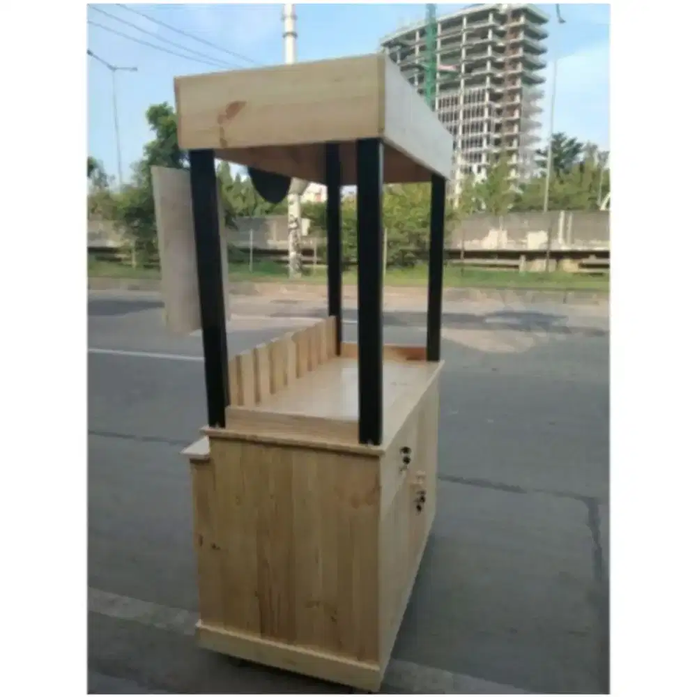 GEROBAK JUALAN | BOOTH  | JATI BELANDA MURAH