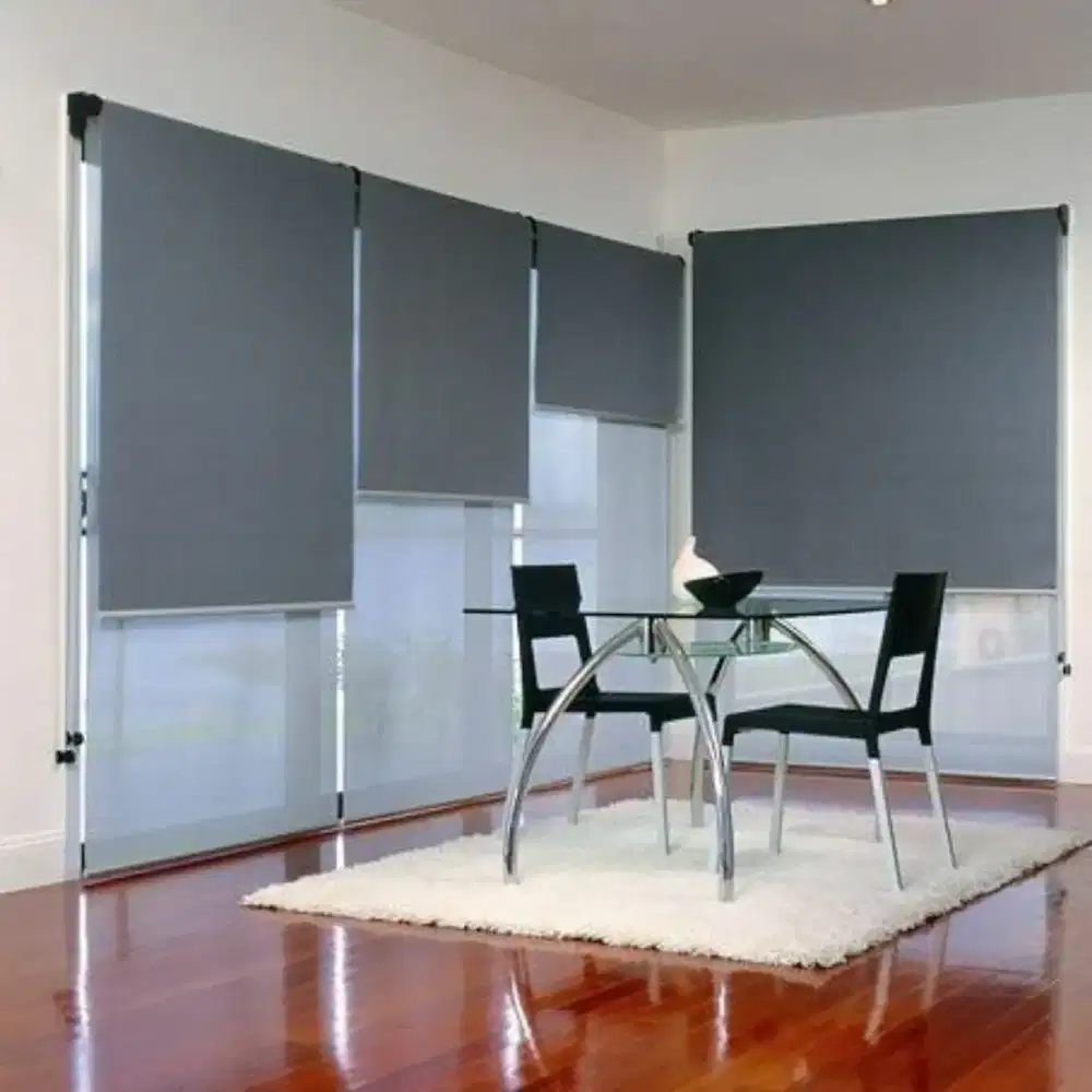 Tirai Jendela Gulung | Rumah | Kantor | Windows Roll Blinds Free Ukur