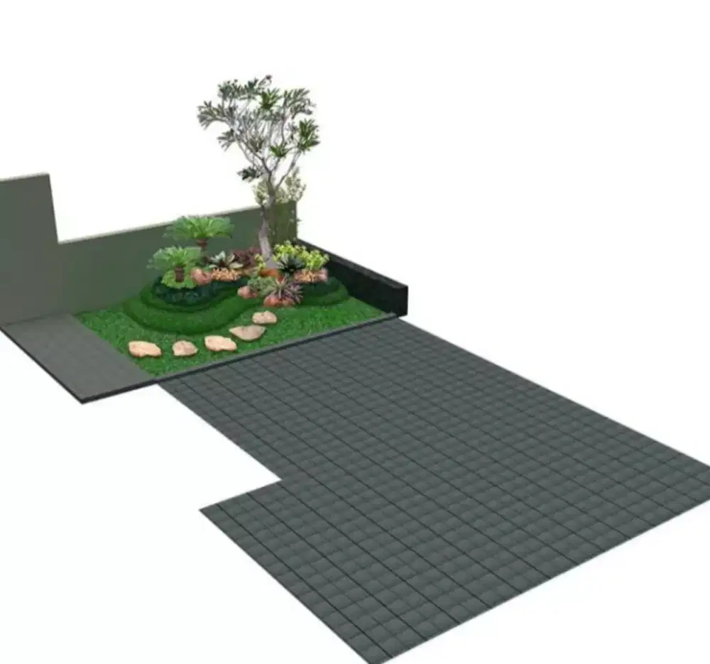 Pembuatan taman kolam Surabaya