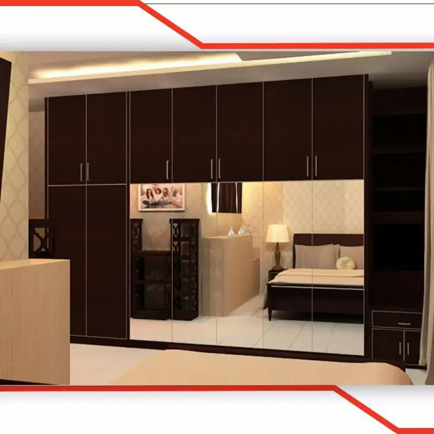 lemari HPL CUSTOM harga terjangkau
