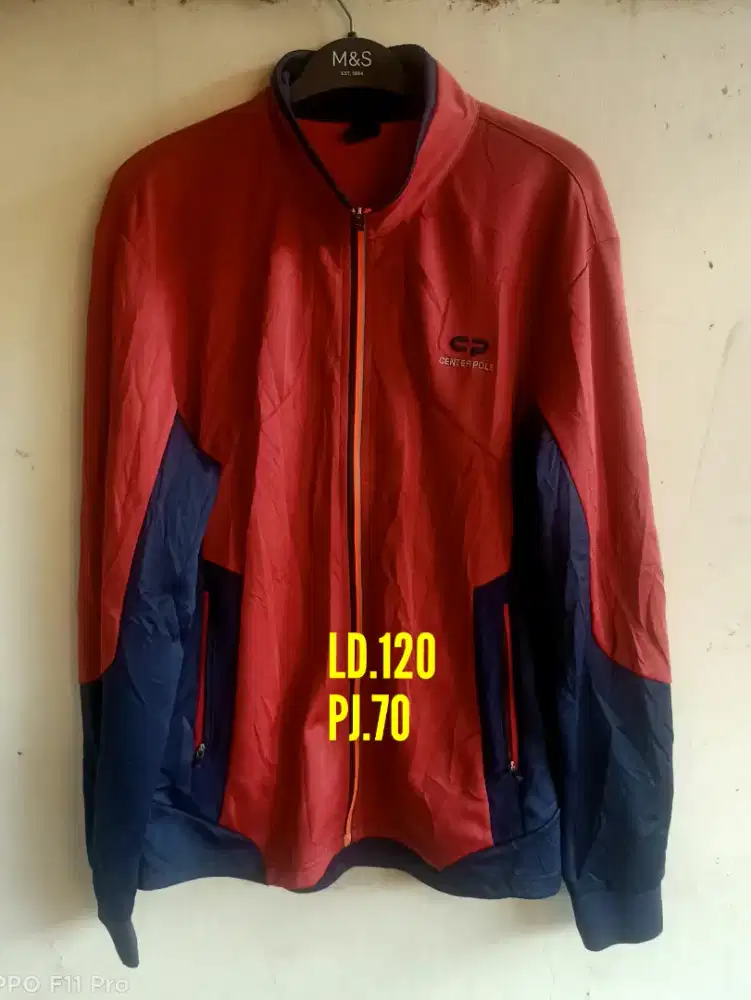 Jaket windbreaker Center Pole original
