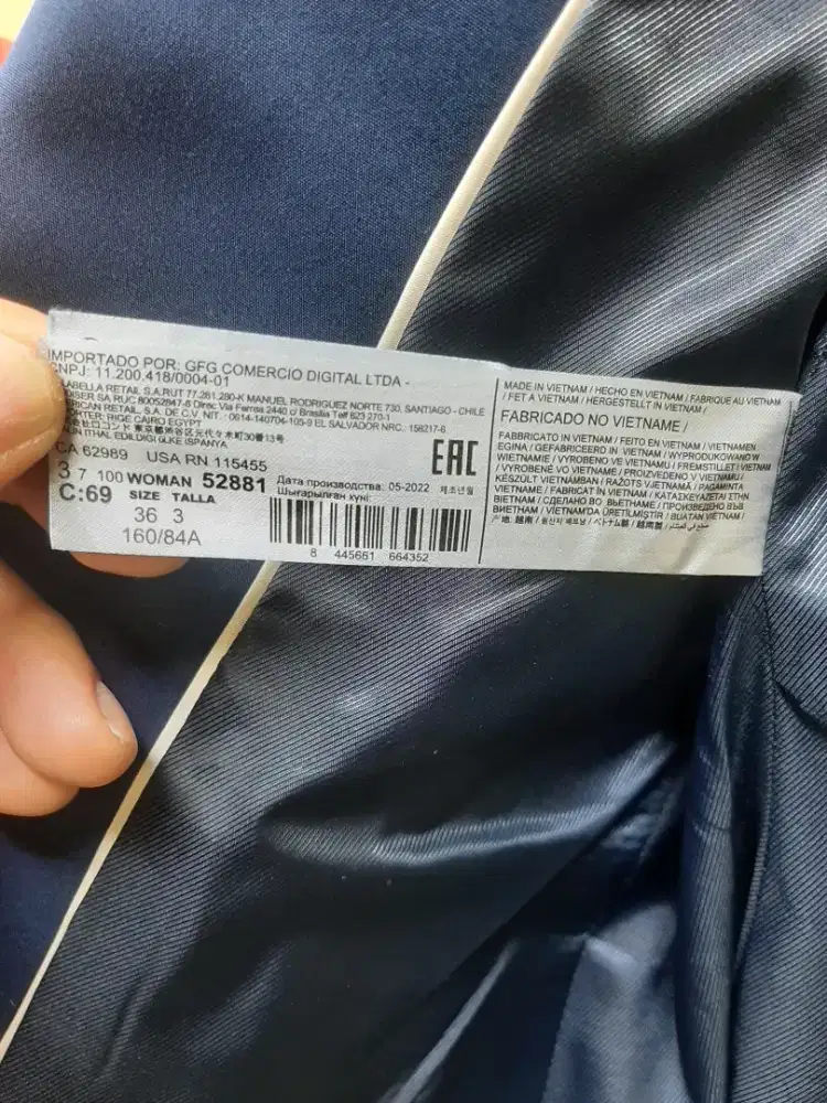 Dijual atasan jas blazer