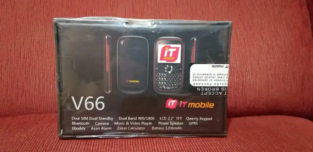 HP IT Mobile V66 box masih segel