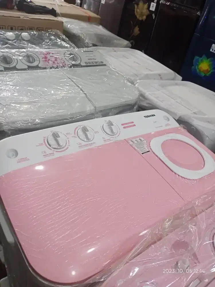 Mesin cuci Toshiba 75mn, 2 tabung