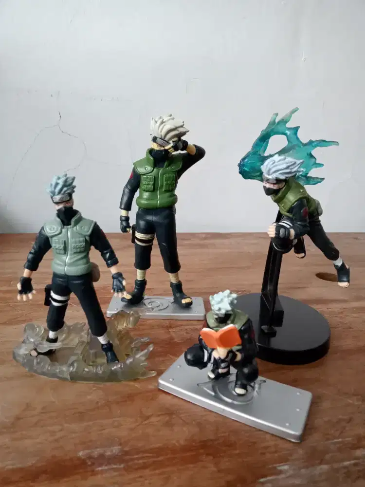 NARUTO KAKASHI (Action Figure) 4 Pcs