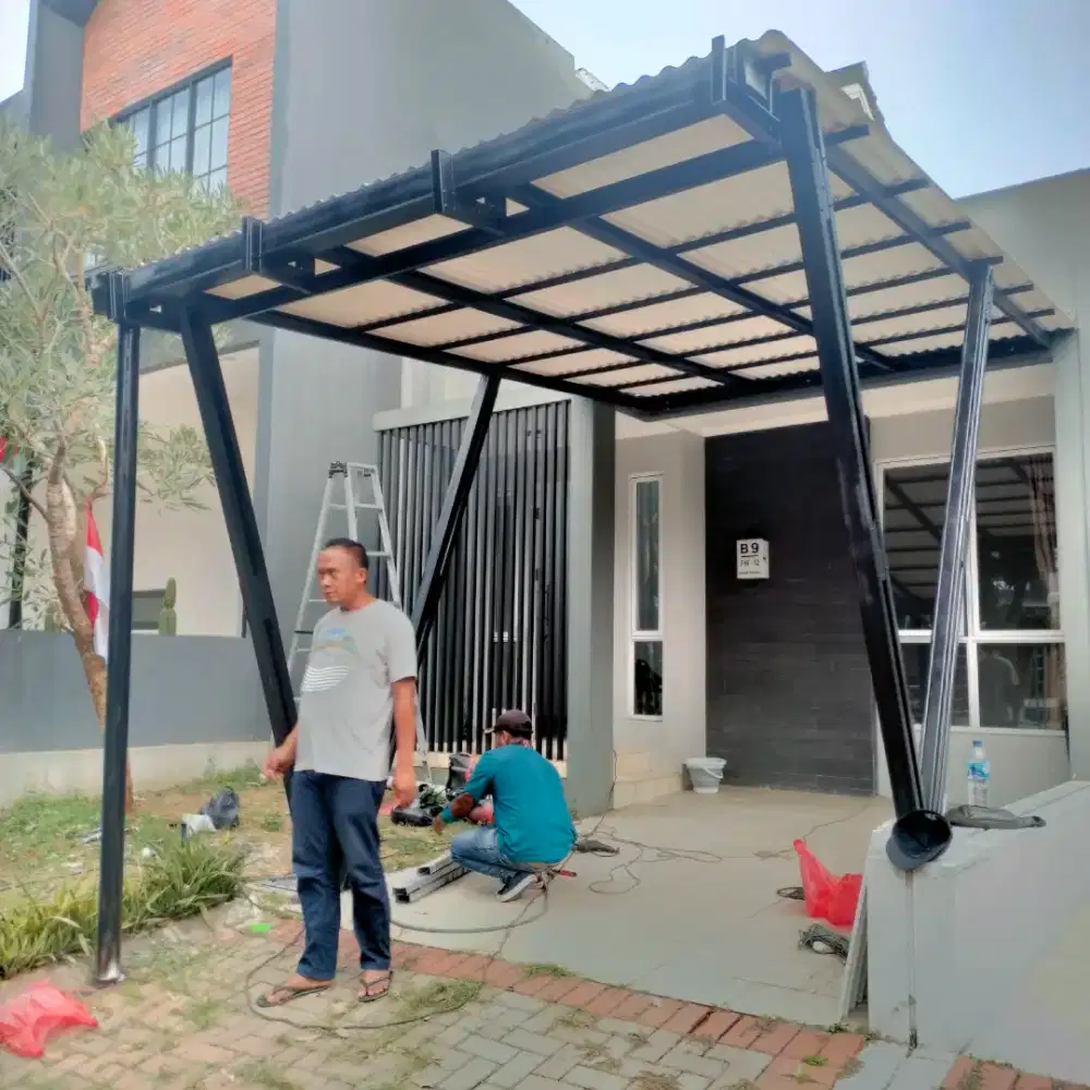 KANOPI Baja ringan variasi.