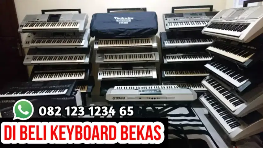 Di beli keyboard bekas