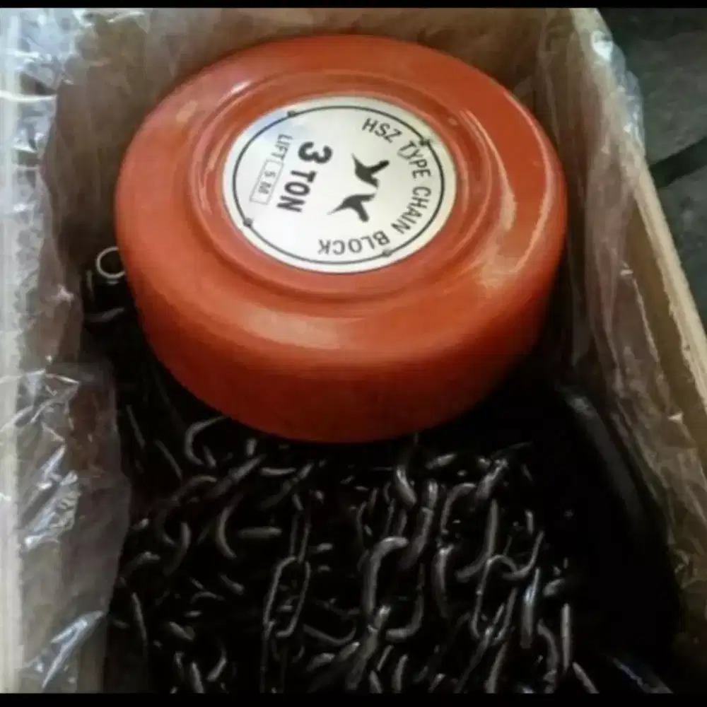 (RUMAH TEKNIK JOGJA,)katrol ,chain block 3 ton 5 m