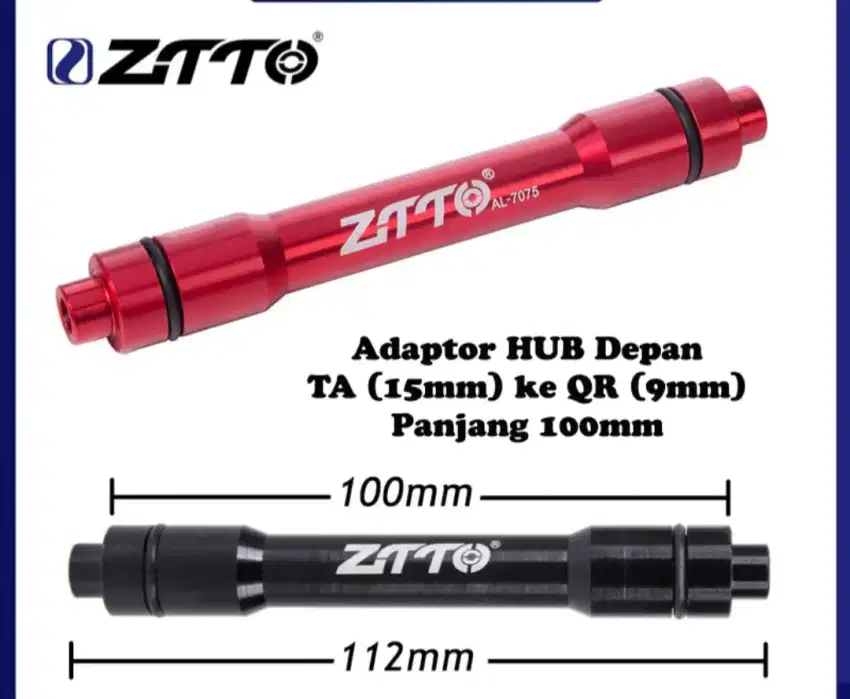 Adaptor Converter Hub Depan TA to QR