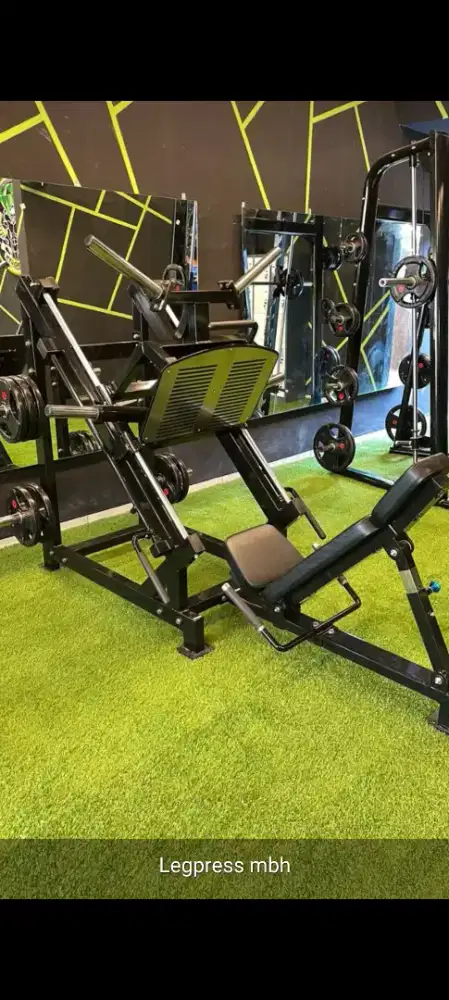 Leg press plate loaded komersial fitness import