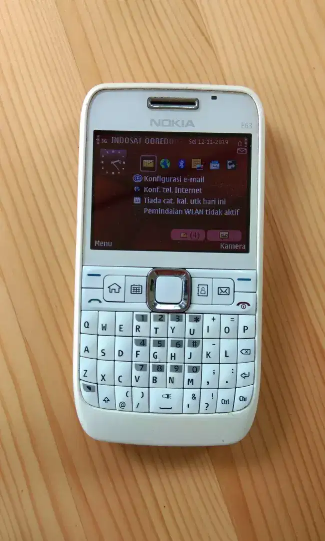 Nokia E63 White Lokasi Balikpapan