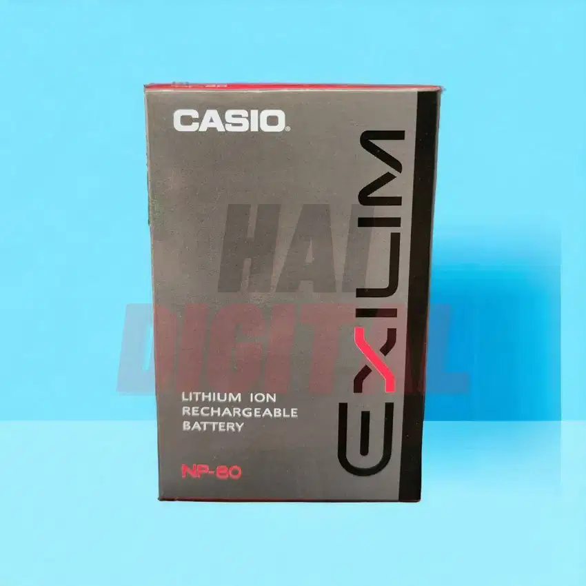 BATTERY CASIO NP-80 BATERAI EXILIM EX Z35 S7 S6 Z270 NP80 FOR BC-80L