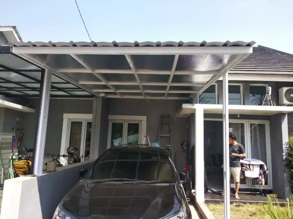 Bengkelas pemasangan canopy minimalis dll #776